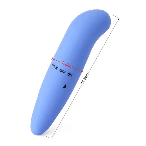 Terjual portable vibrator mini dolphin women massage biru