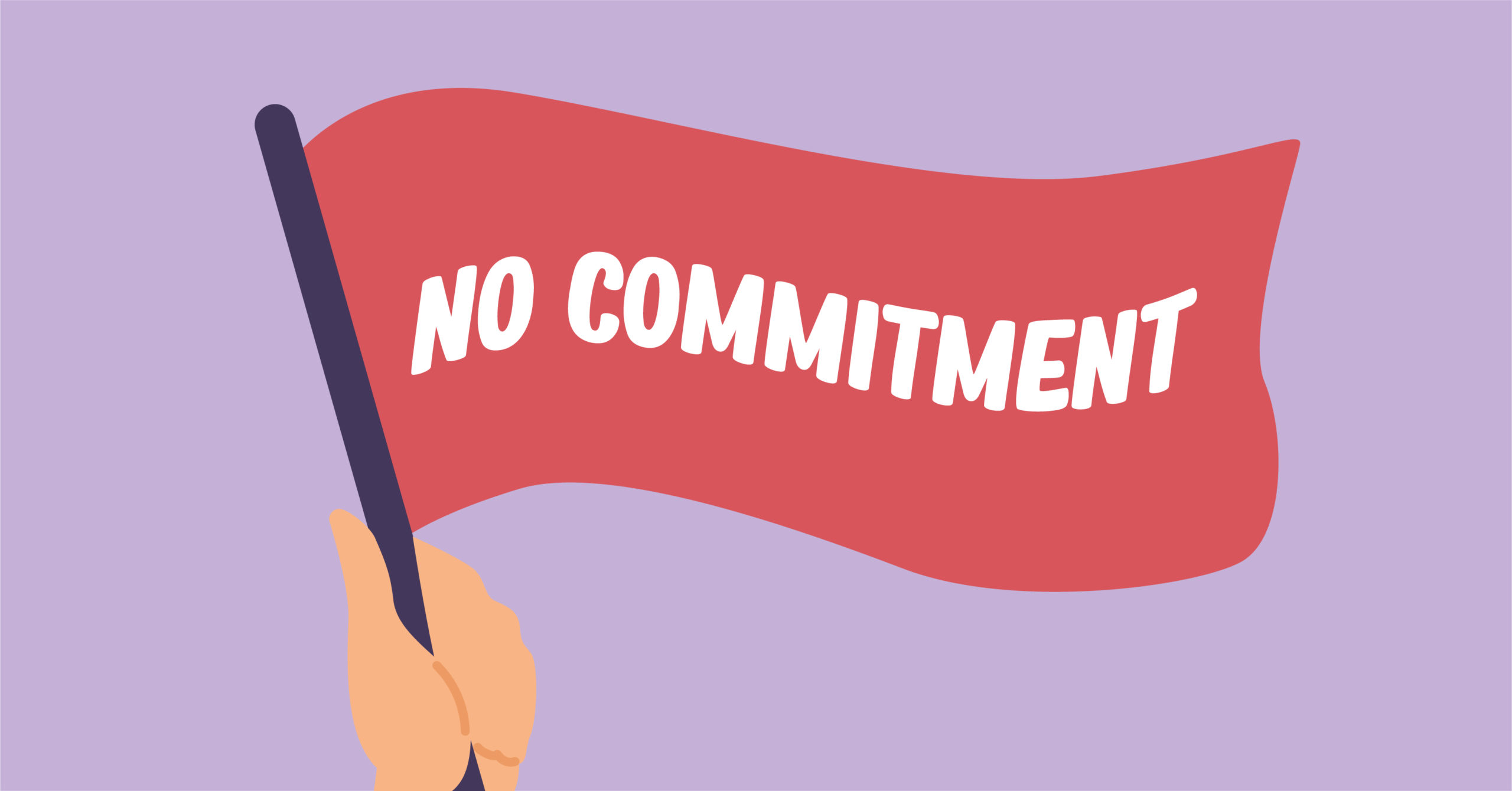He’s clear on not wanting commitment