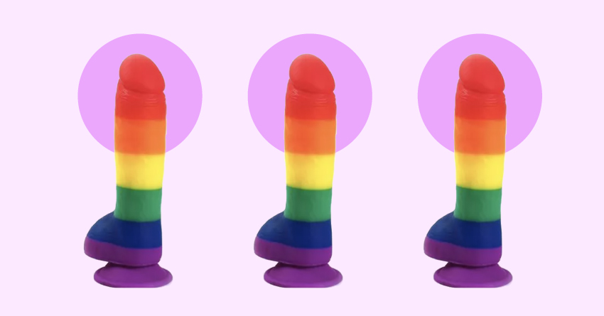 Rainbow Dildo