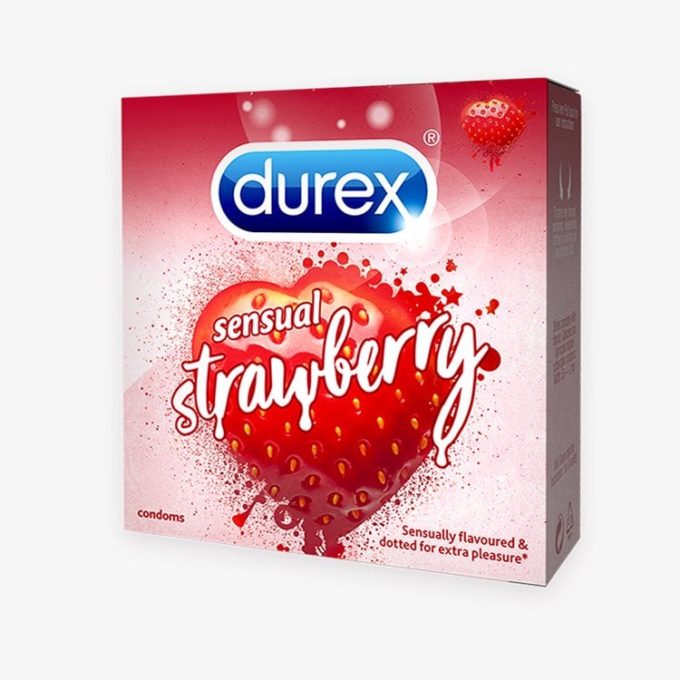 Durex Spice Sensual Strawberry 3s