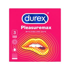 Durex Condoms Pleasuremax 3s