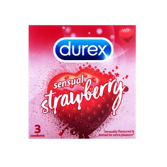 Durex Spice Sensual Strawberry 3s