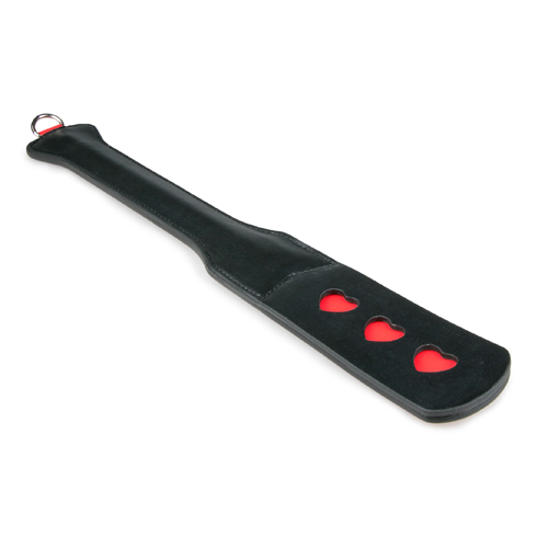 Heartbeat Leather Heart Paddle
