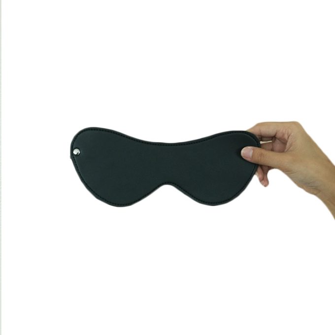 Midnight Leather Eye Mask