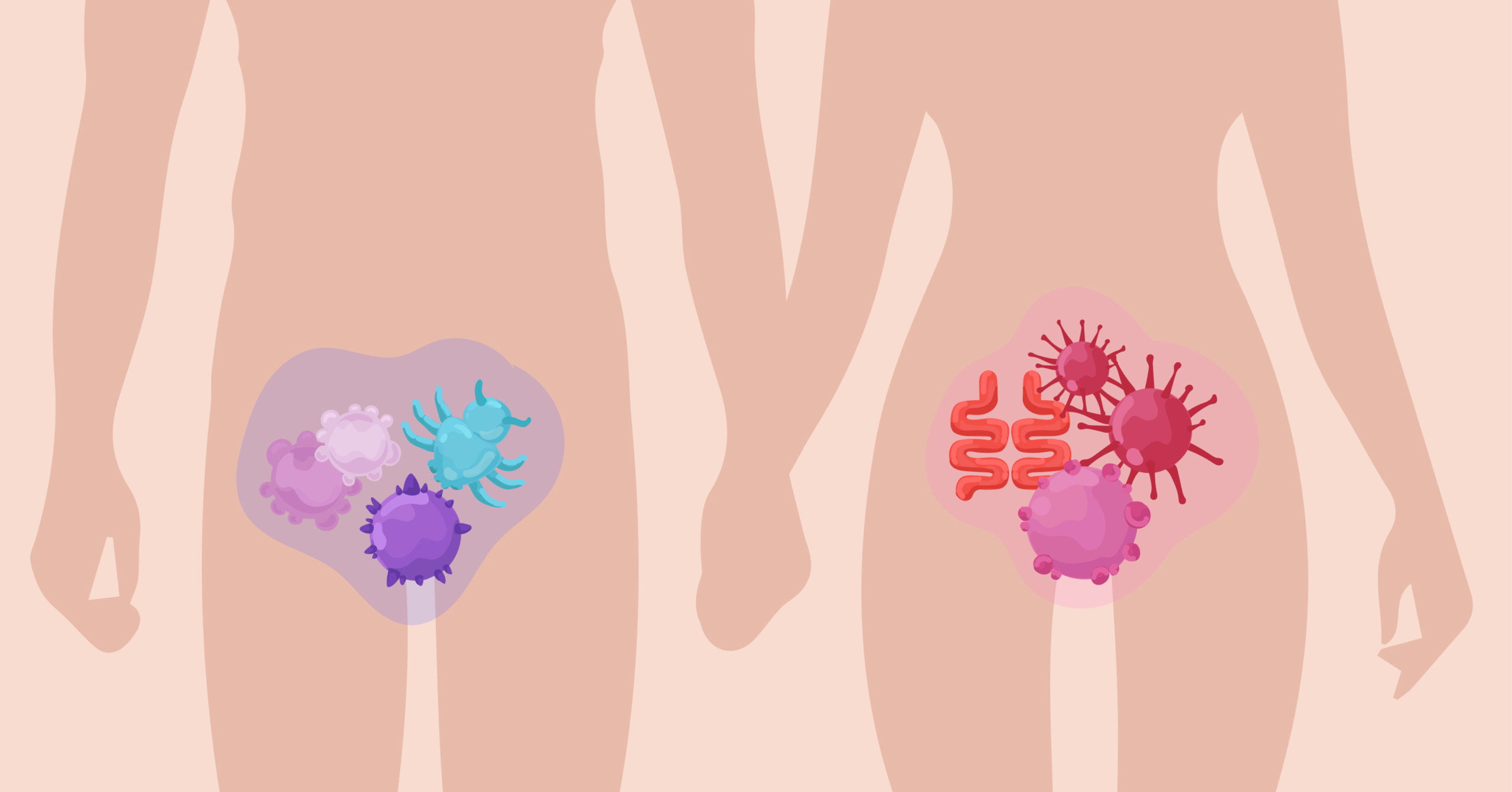  A diagram showing a visual representation of common STDs