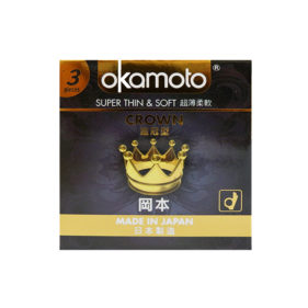 Okamoto Crown Condoms 3s