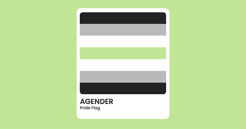 Agender Pride Flag