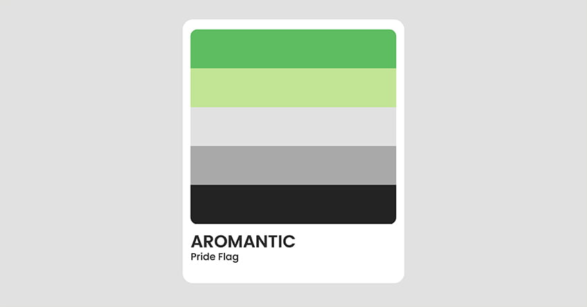 Aromantic Pride Flag