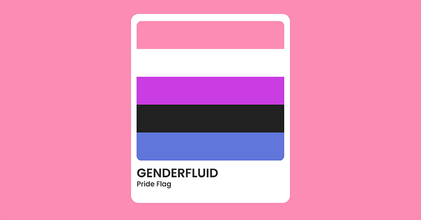 Genderfluid Pride Flag