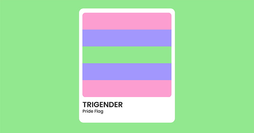 Trigender Pride Flag