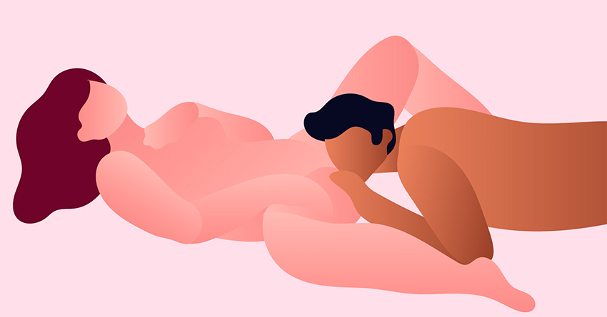 Dab some lube to perform better on oral sex.