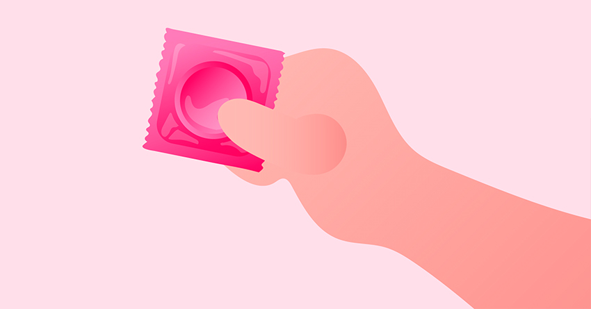 Put drops of lube inside your condom.