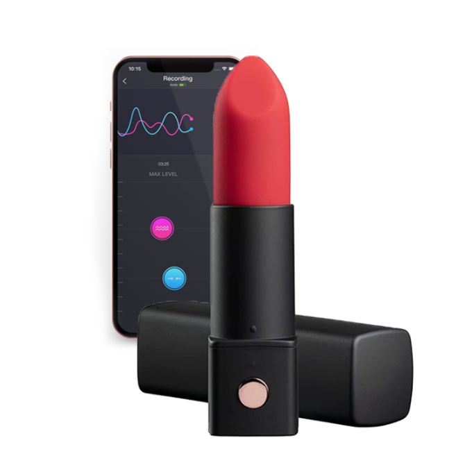 Lovense Exomoon App-Controlled Lipstick Vibrator