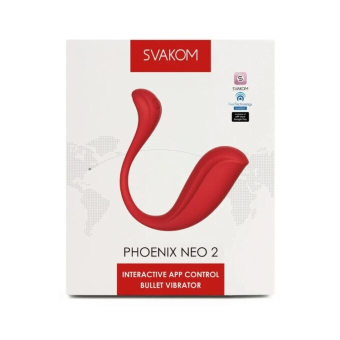 SVAKOM Phoenix Neo 2 App-Controlled Wearable Vibrator