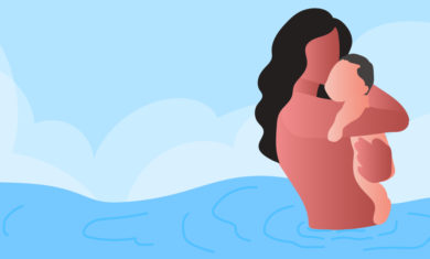 WATER BIRTH COVER