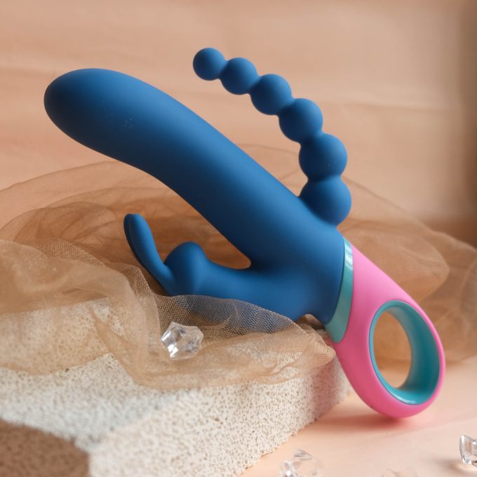 Vice Double Penetration Rotating Rabbit Vibrator