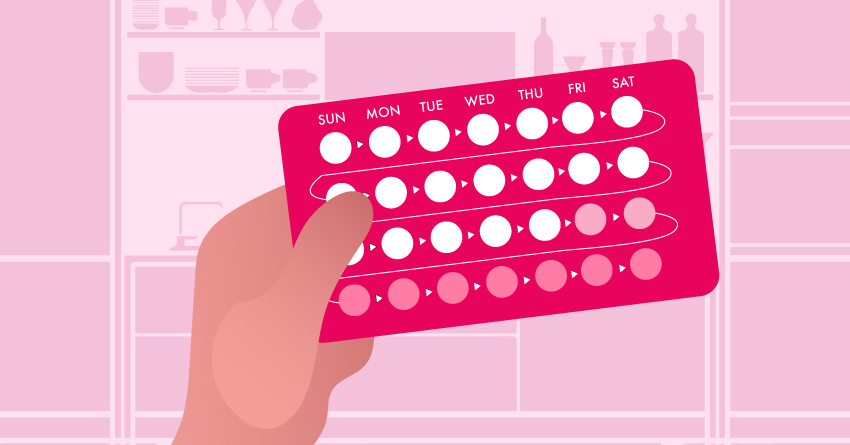 Avoid taking birth control pills.