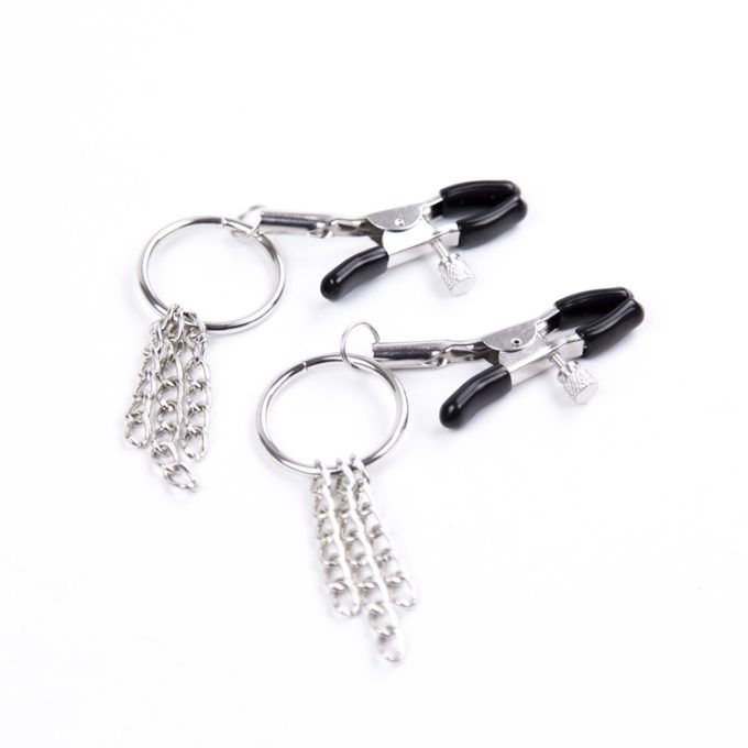 Roxie Adjustable Nipple Clamps with Metal Ring