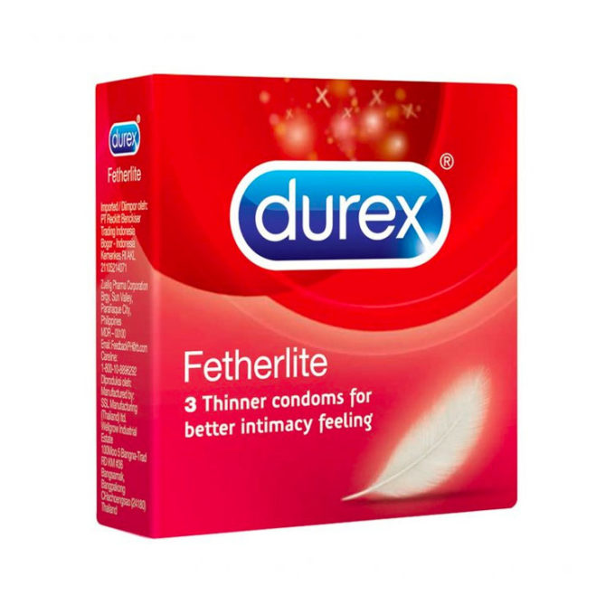 Durex Condoms Fetherlite 3s
