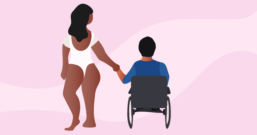 Disabled people should only have sex with each other.