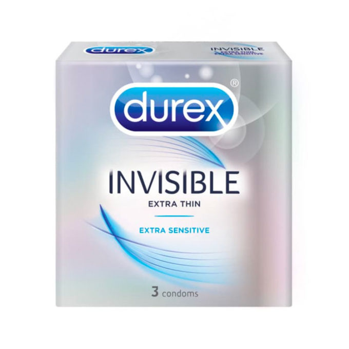 Durex Condoms Invisible 3s