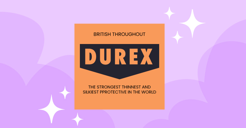 The first lubricated condom from Durex