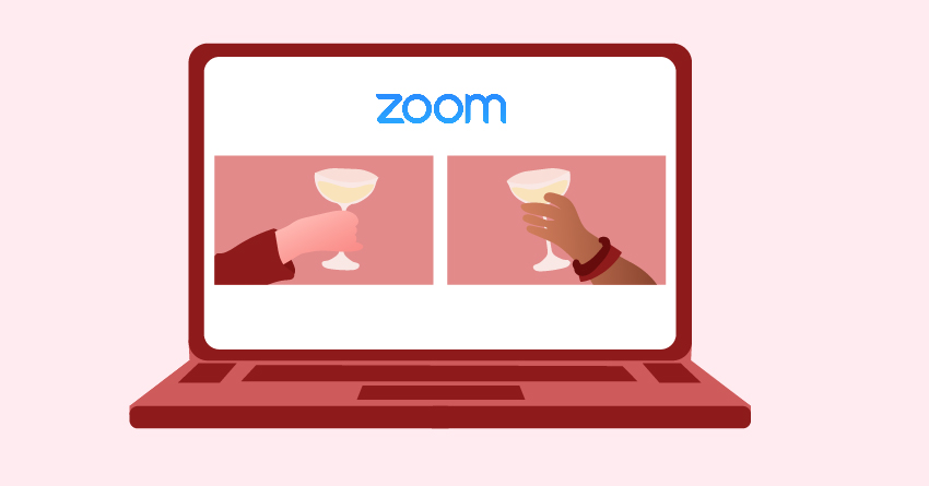 Have a virtual date or party on zoom.