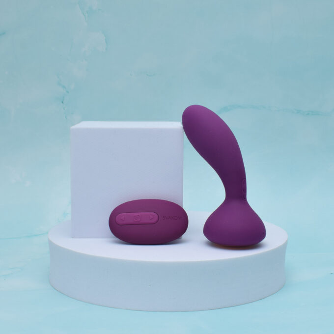 SVAKOM Julie Remote-Controlled Vibrating Anal Plug