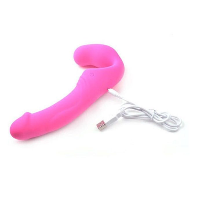 Double Rider Strapless Strap-On Vibrator