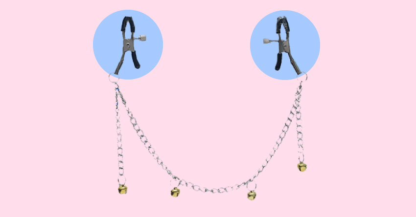 Minerva Nipple Clamps With Bells