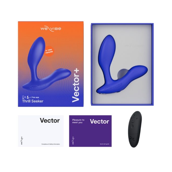 We-Vibe Vector+ App-Controlled Prostate Massager