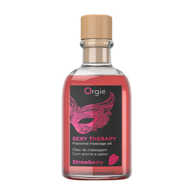 Orgie Lips Massage Kit - Strawberry