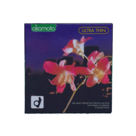 Okamoto Orchid Ultra Thin Condoms 3s