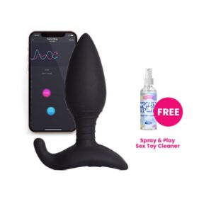 Lovense Hush App-Controlled Butt Plug - 1.5 Inch