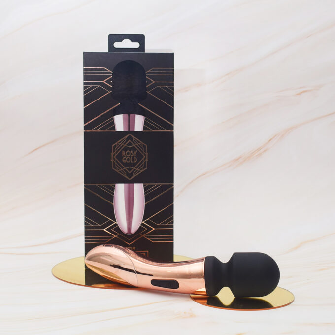 Rosy Gold Curve Massager