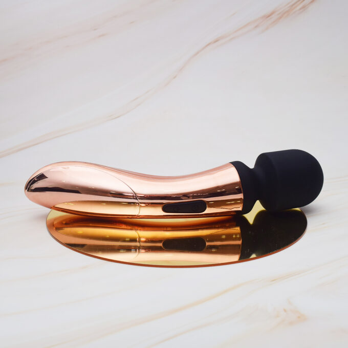 Rosy Gold Curve Massager