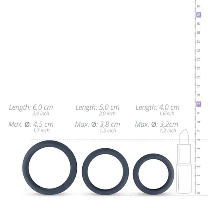 Boners 3-Ring Kit (Flat Rings)