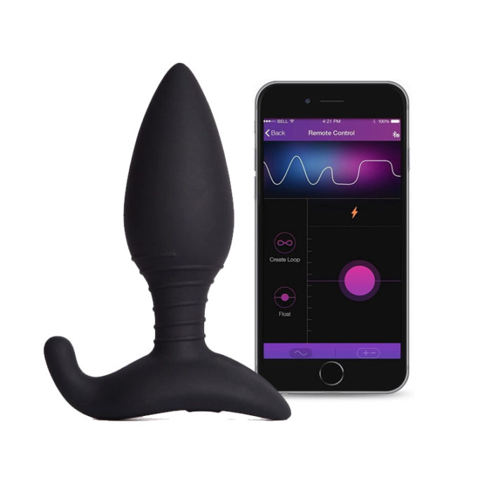Lovense Hush App-Controlled Butt Plug - 1.5 Inch