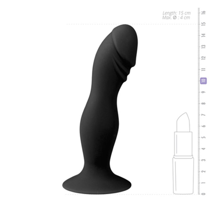 Nero Silicone Dildo 5-Inch