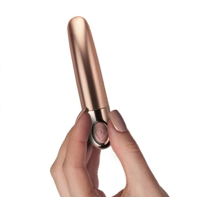 Rocks Off Ellipse Mini Bullet Vibrator - Dusk Pink