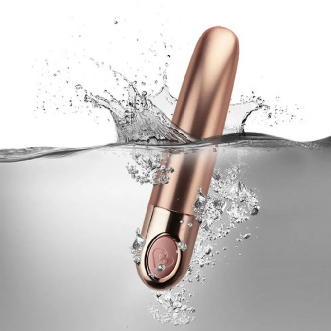 Rocks Off Ellipse Mini Bullet Vibrator - Dusk Pink