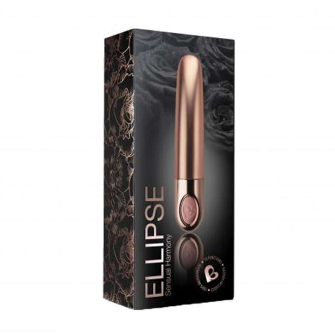 Rocks Off Ellipse Mini Bullet Vibrator - Dusk Pink