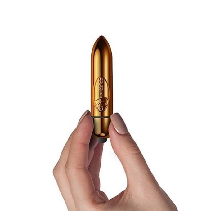 Rocks Off Single Speed Bullet Vibrator - Copper