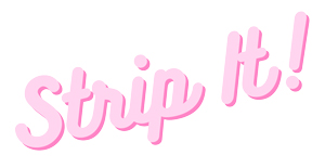 Strip it! Logo