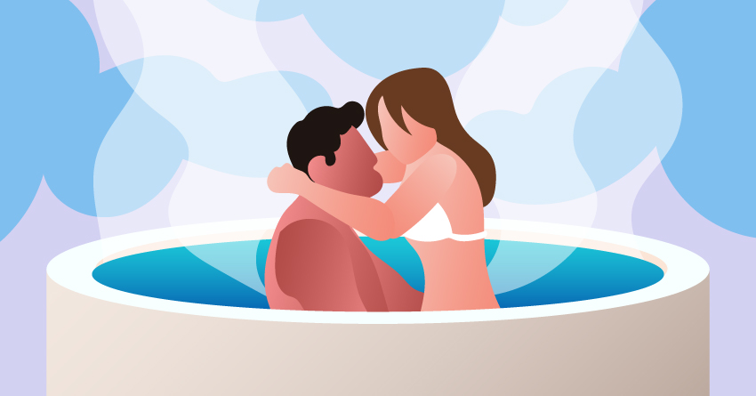 Hot tub sex