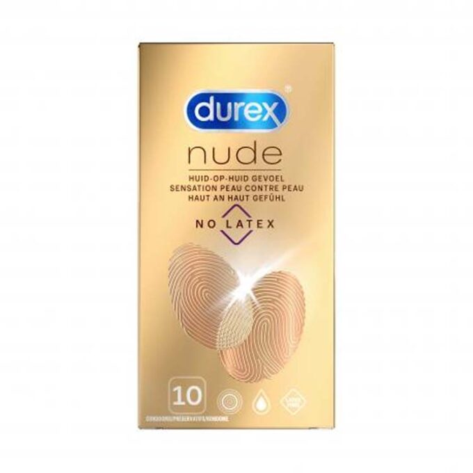 Durex Nude Condoms 10s - Latex-Free