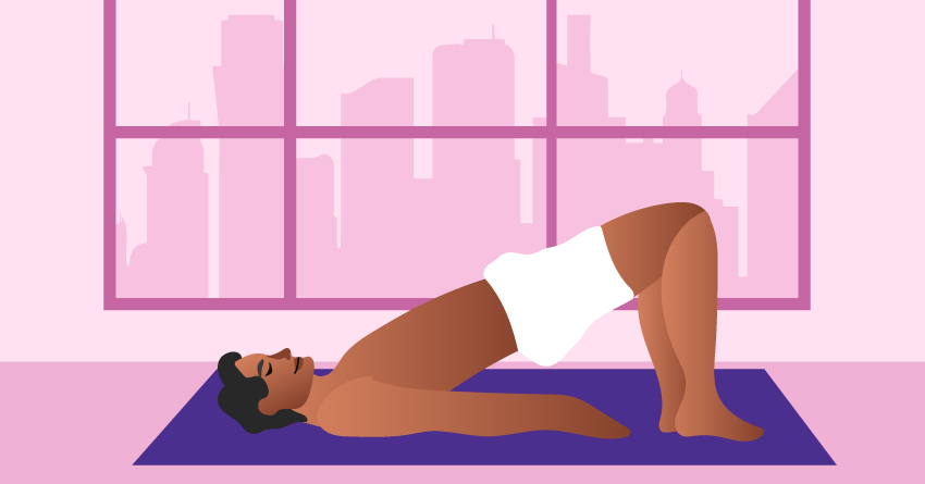 Move the pelvic floor muscles.