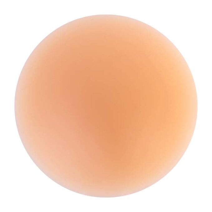 Opaque Nipple Cover Sand 8cm