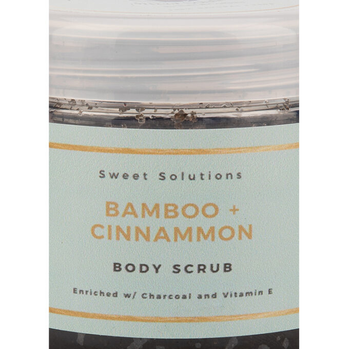 Sweet Solutions Bamboo Cinnamon Body Scrub