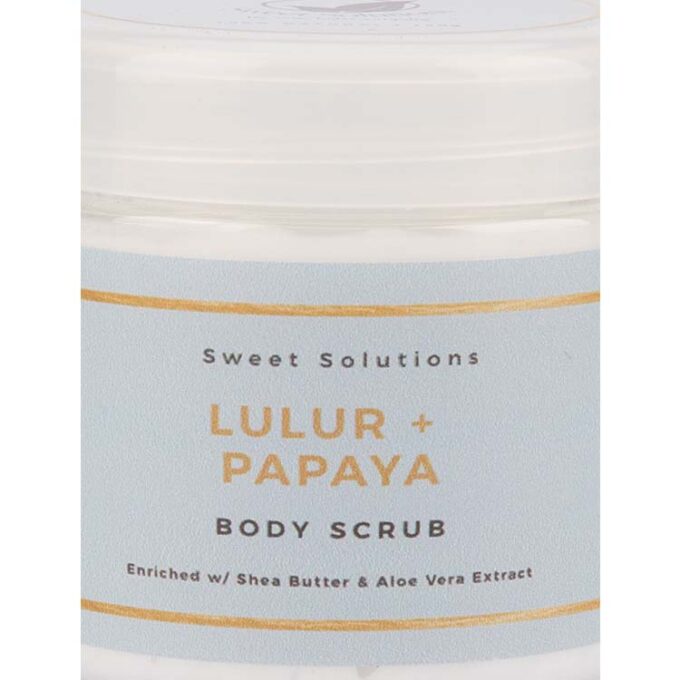 Sweet Solutions Lulur Papaya Body Scrub